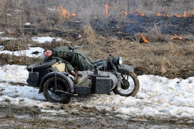 s-team фото 20.03.10 Каиса. Реконструкция боевых действий Убитый фриц